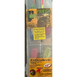 Ready2Fish PanFish Tackle Kit‎ Sinkers Jigheads with Tackle & Rigging Guide New